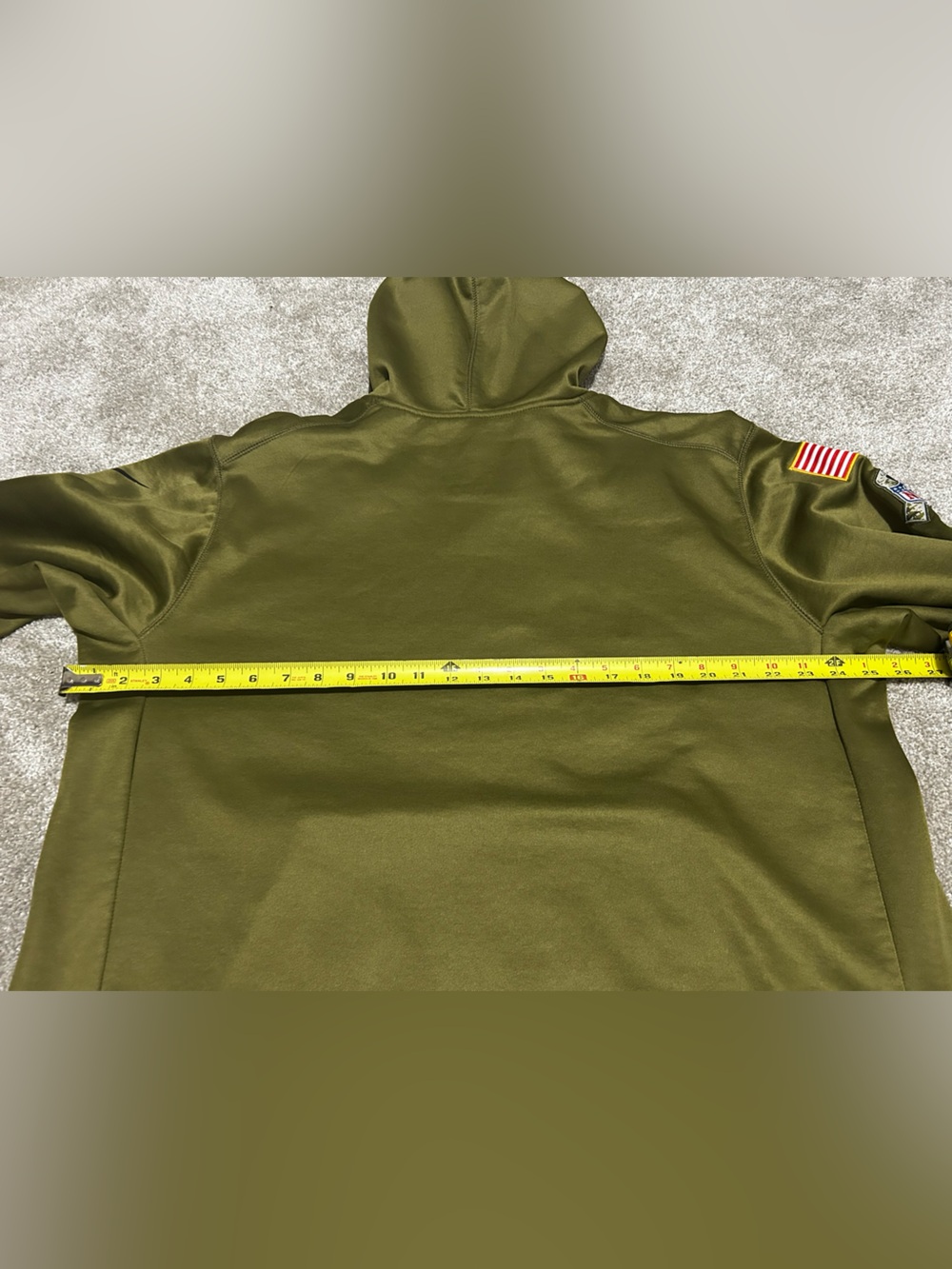 Nike Denver Broncos Salute to Service Hoodie Men’s XXL Olive Green NFL - Picture 7 of 8
